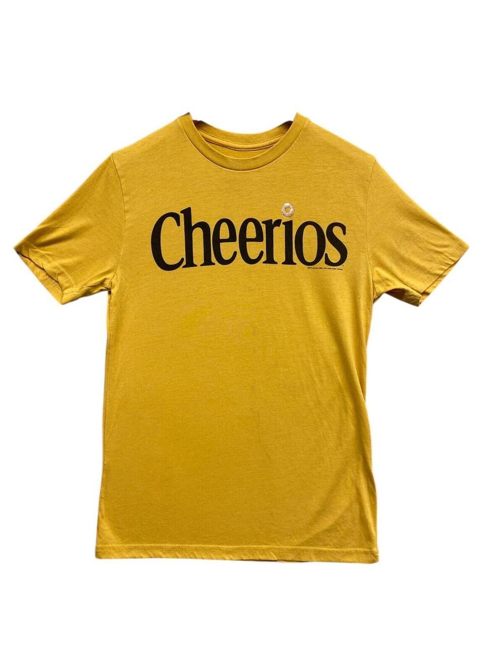 Y2K Cheerios Vintage T Shirt on Savvy Printed Tag Size S/P Double Stitched